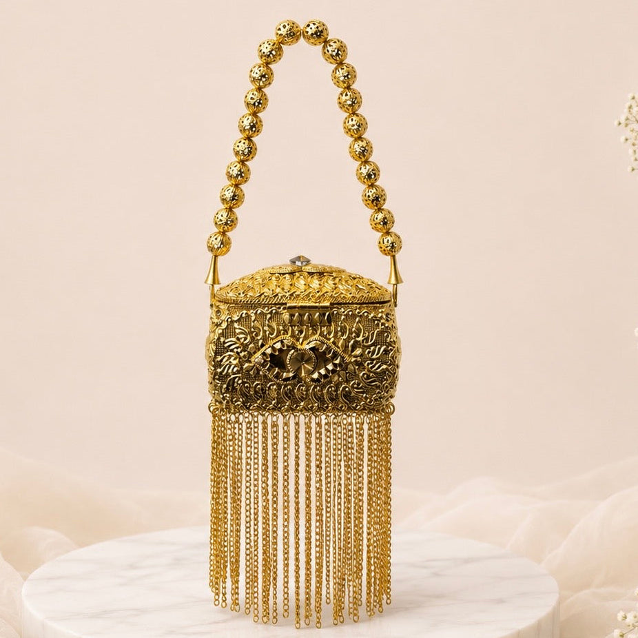 Golden Chic Clutch(Small)