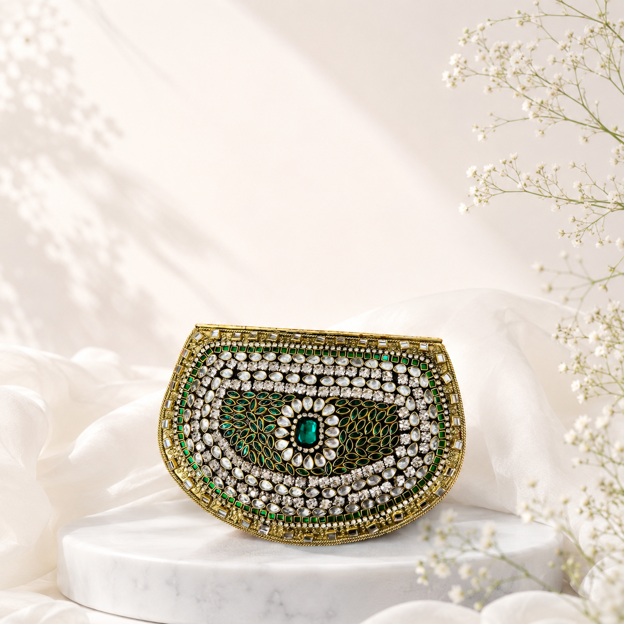 Peacock Royal Clutch (Large)